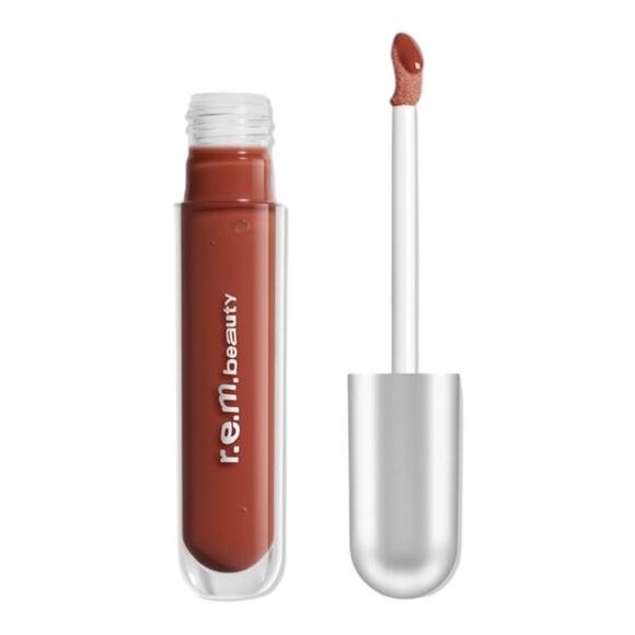 R.E.M Beauty Essential Drip Glossy Balm | Color: Hocus Cocoa | NEW!! - Picture 1 of 14